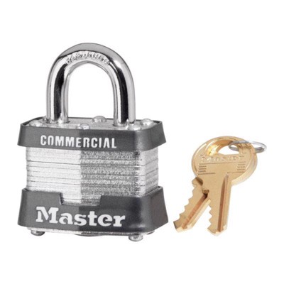 Master Lock - Double Locking Padlock Keyed Alike - 1-5/16 in. - Case of 6