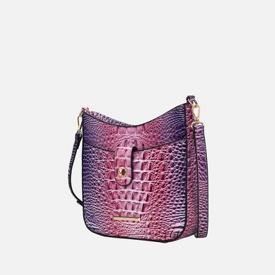 MKF Collection Giovana Gradient Rainbow Faux Women’s Crossbody Bag by Mia K