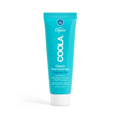 Coola Classic Face Lotion SPF50 - Fragrance Free - 0.85oz - Ulta Beauty
