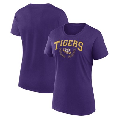 NCAA LSU Tigers Women's Crew Neck T-Shirt