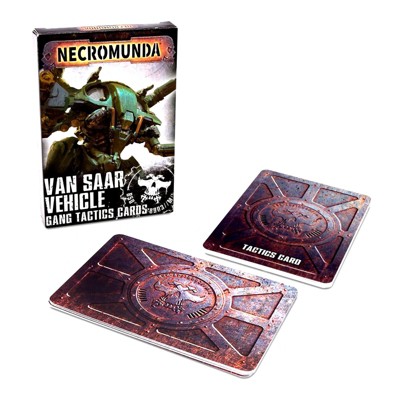 Necromunda Van Saar Vehicle Cards Games Workshop
