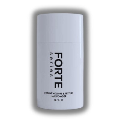 Forte Series Instant Volume & Texture Hair Powder (0.1 oz) - All-Day Hold with No Flakes, Adds Volume & Texture with a Matte Finish