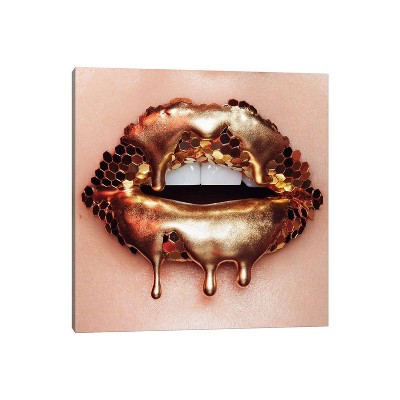 Golden Honey by Vlada Haggerty Unframed Wall Canvas - iCanvas