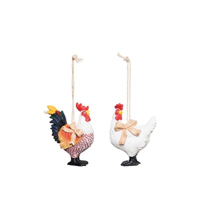 Gallerie II Rooster Ornaments A/2