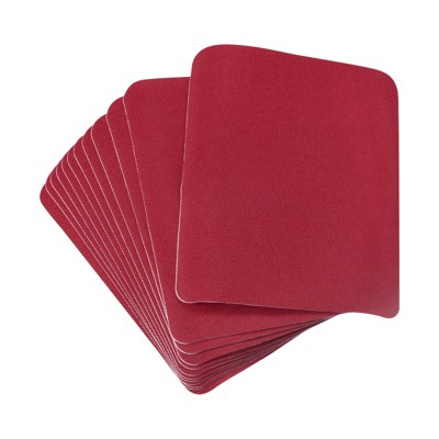 Unique Bargains Fabric Repair Decoration DIY Iron-On Patches 12 Pcs