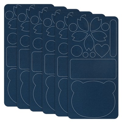 Unique Bargains Durable Waterproof Self-Adhesive Lightweight Repair Patches 6 Pcs