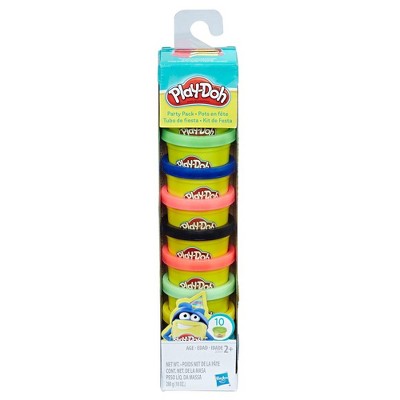 Play-Doh 10 Mini Color Cans Party Pack (10- 1oz Tubs)