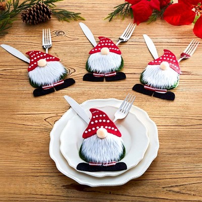 The Lakeside Collection Winter Flatware Holders - Cute Table Accents
