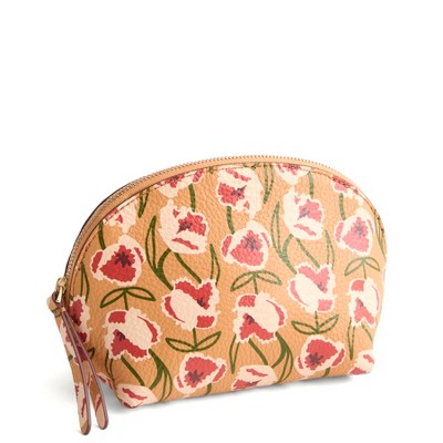 Vera Bradley Women's Outlet Leather Mini Dome Cosmetic Bag