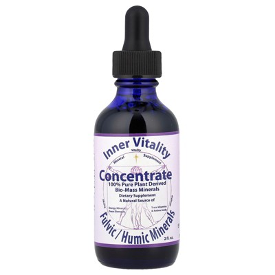 Morningstar Minerals Inner Vitality, Concentrate, Fulvic/Humic Minerals, 2 fl oz