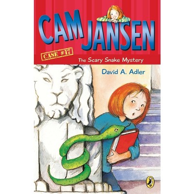 CAM Jansen: The Scary Snake Mystery #17 - (Cam Jansen) by  David A Adler (Paperback)