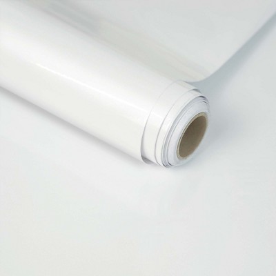 Twinkle Glitter Pearl White Vinyl Peel and Stick Wallpaper Roll Self-Adhesive Glossy Contact Paper (Covers 36 sq. ft.)