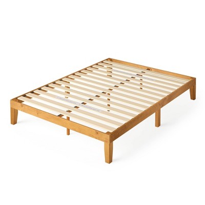 Alexia Standard Wood Platform Bed Frame Natural - Zinus