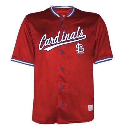 MLB St. Louis Cardinals Men's Button Down Jersey