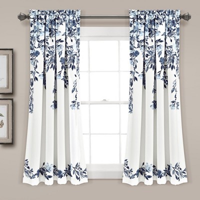 Lush Décor Tanisha Light Filtering Window Curtain Panels Set