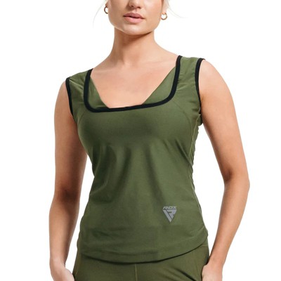 RDX Sports Women's Sweat Vest Without Zipper - Comfortable Workout Gear for Enhanced Performance and Weight Loss Goals