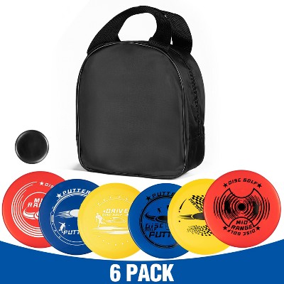 PLAYAPUT Flying Discs,Assorted Colors, Set of 6