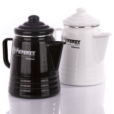 Petromax Tea and Coffee Percolator, For Indoor/Outdoors Home Kitchen or Campfire, Enameled Steel Coffeepot or Tea Pot, 5-6 Cup Capacity