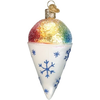 Old World Christmas Blown Glass Ornament for Christmas Tree, Snow Cone