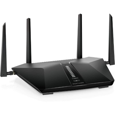 Refurbished: NETGEAR RAX50-100NAR Nighthawk 6-Stream AX5400 WiFi Router – Manufacturer Refurbished