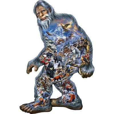 Sunsout Yeti 850 pc Special Shape Jigsaw Puzzle 95017