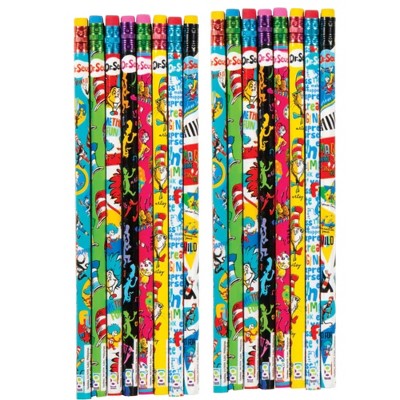 Express Yourself Pencils (12 Pack) - Fun Characters, #2 HB Lead (Approx. 7.5 Inch)