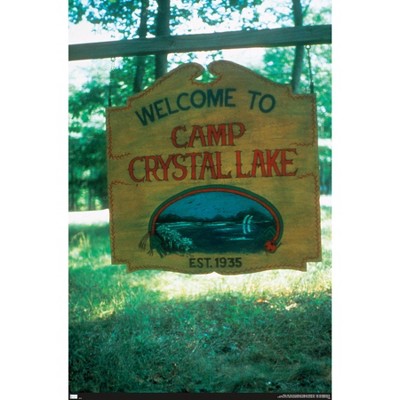 Trends International Friday The 13th - Welcome To Camp Crystal Lake Unframed Wall Poster Prints