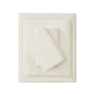 Oversized Cotton Flannel 4pc Sheet Set - Beautyrest