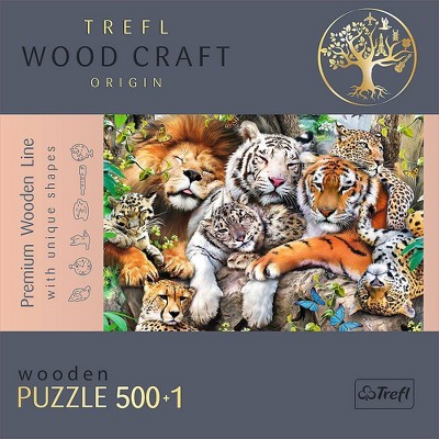 Trefl Cats in the Jungle Jigsaw Puzzle - 501pc