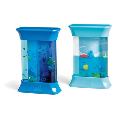 hand2mind Exploring Ocean Sensory Tubes: Baby & Toddler Learning Toys for Emotional Development, Plastic