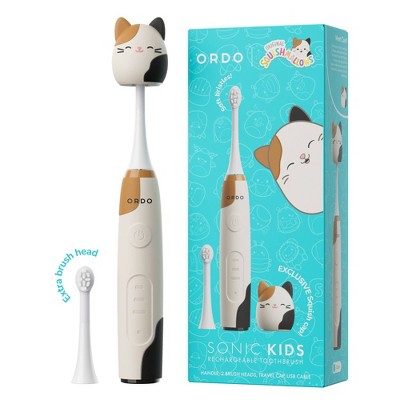 ORDO Sonic Kids Rechargeable Toothbrush - Squishmallows Cam - White