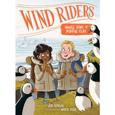 Wind Riders #4: Whale Song of Puffin Cliff - by Jen Marlin