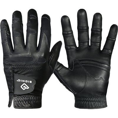 Bionic Men's Cadet Left Hand Stable Grip 2.0 Expansion Zone Golf Glove - Black