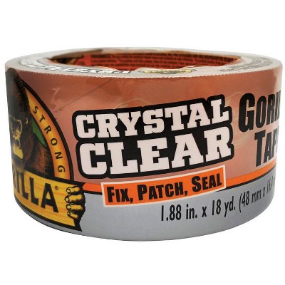 Gorilla 1.88 in. W X 18 yd L Tape Clear