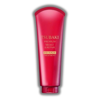 Tsubaki by Shiseido Premium Moist & Repair Hair Treatment | treatment penetrates into the core of the hair to make it soft and shiny (5.64 oz)