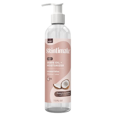 Skintimate 2 in 1 Shave Oil + Moisturizer - Coconut Bliss - 7.3 fl oz