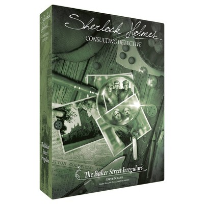 Sherlock Holmes Consulting Detective Baker Street Irregulars Game: Creative Thinking Strategy for 1-8 Players