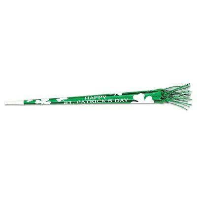 Beistle St Patrick Tasseled Trumpets, 25", (25/Pkg) Multicolored