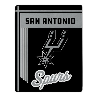 Sweet Home Collection NBA San Antonio Spurs Microfiber Plush Throw Blanket