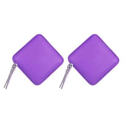 Unique Bargains PU Leather Self-locking Retractable Rulers and Measuring Tools 60"