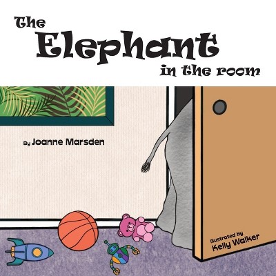 The Elephant In The Room - Large Print by  Joanne Marsden (Paperback)