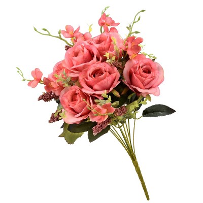 19" Rose Bundle Salmon Pink - National Tree Company