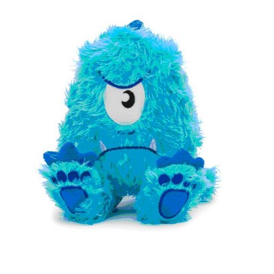 fabdog Fluffy Small Blue Monster