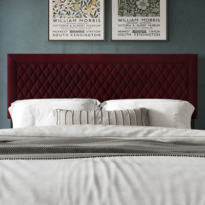 ChaletPosh Velvet Upholstered Headboard