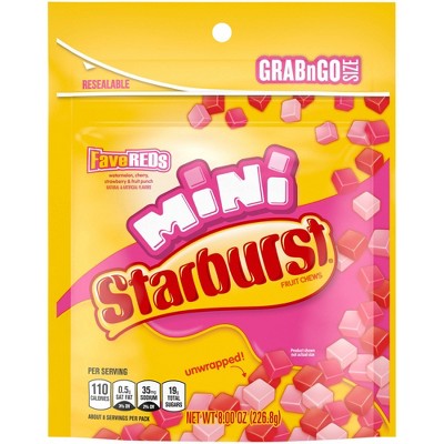 Starburst Minis FaveREDs Fruit Chewy Candy - 8oz