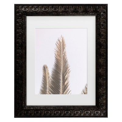 Trademark Fine Art - Shot by Clint Phoenix Palm Matted Framed Art
