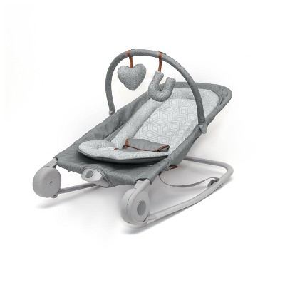 Summer Infant 2-in-1 Bouncer & Rocker Duo - Heather Gray