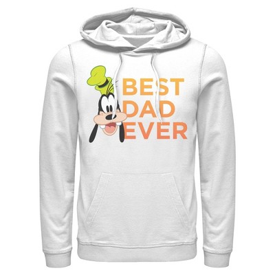 Men's Mickey & Friends Father's Day Best Goofy Dad Ever Pull Over Hoodie