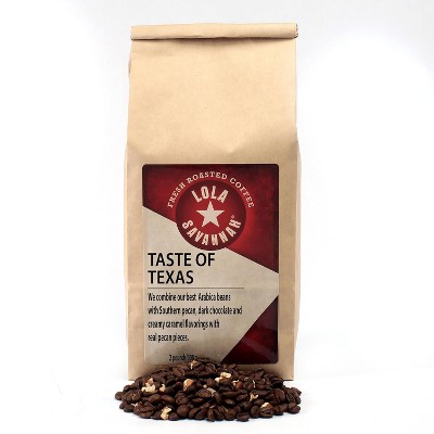 Lola Savannah Taste of Texas Whole Bean Caffeinated Coffee - 32oz