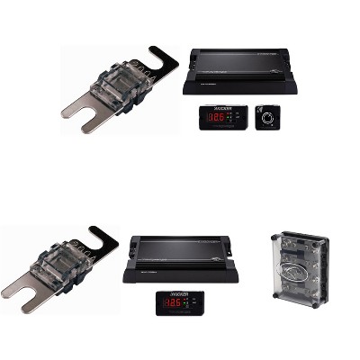 Kicker Warhorse Competition Bundle 3600 Watt Mono Amp & 1000 Watt 4 ch. Amp  ( Includes Fused Distribution Block (4) 200 AFS )